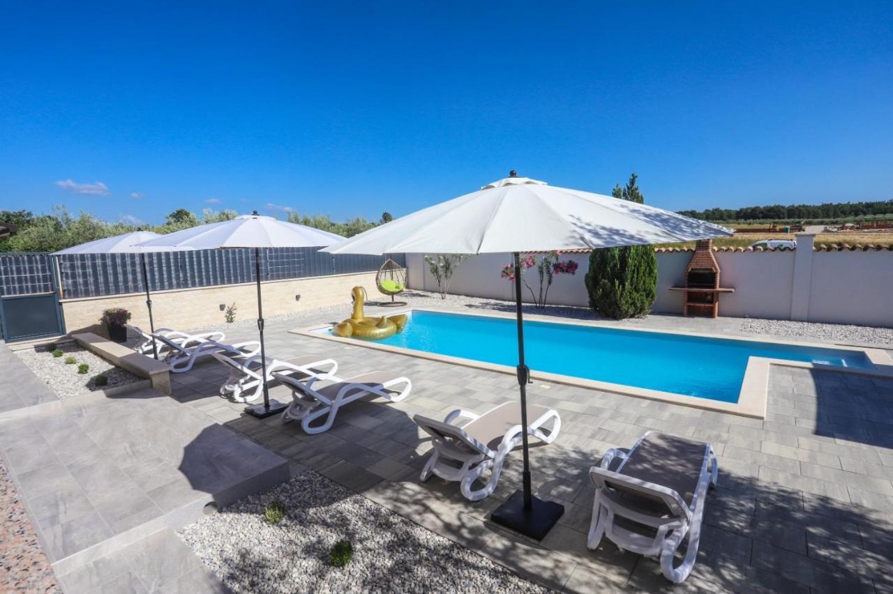 Apartment Nina With Private Pool Nova Vas  ภายนอก รูปภาพ